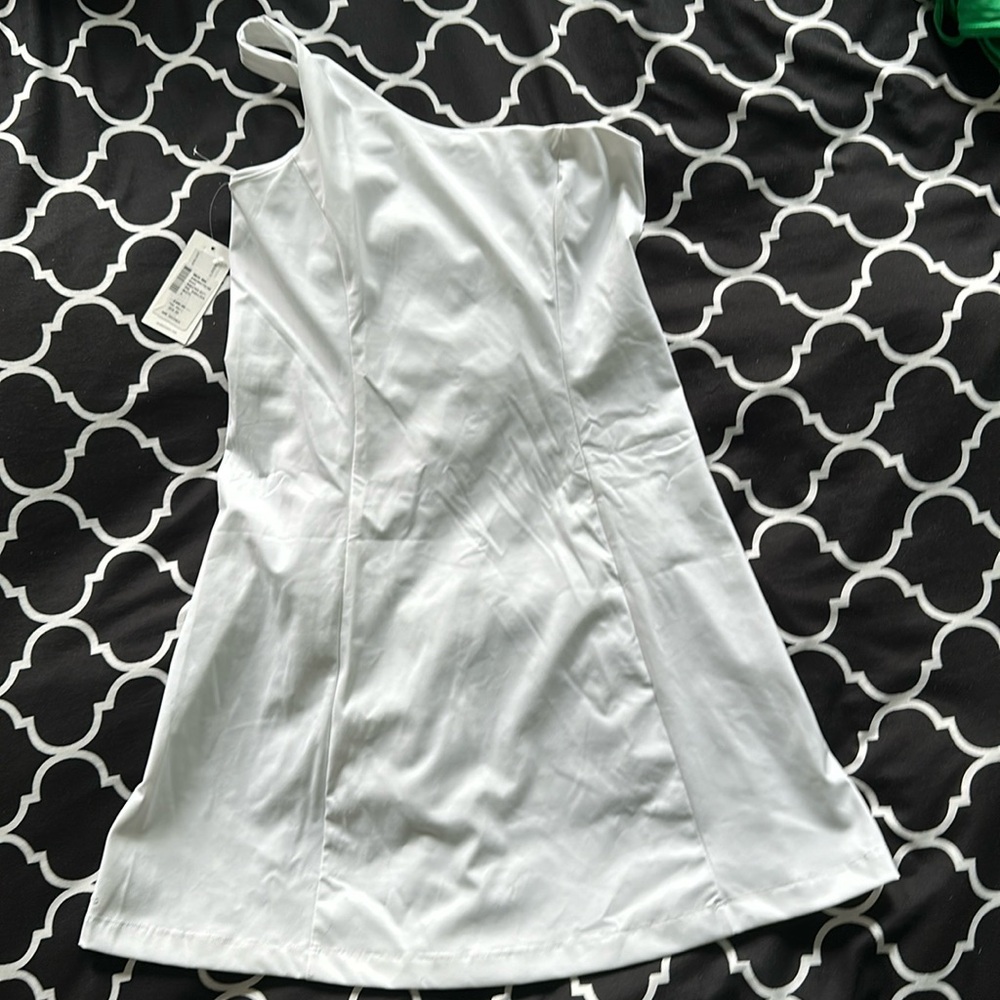 Outdoor Voices One Shoulder Active Dress with shorts  - Size S - NWT